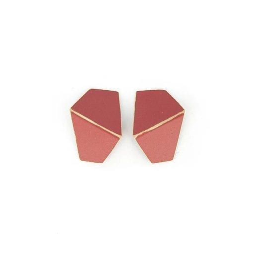 Folded wide red