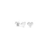 Kirju Heart kõrvarõngad Hõbe