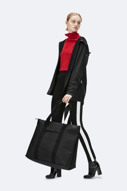 Rains Weekend Tote Black - Image 2