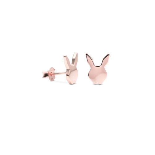 Kirju Mini Bunny kõrvarõngad Roosa Kuld