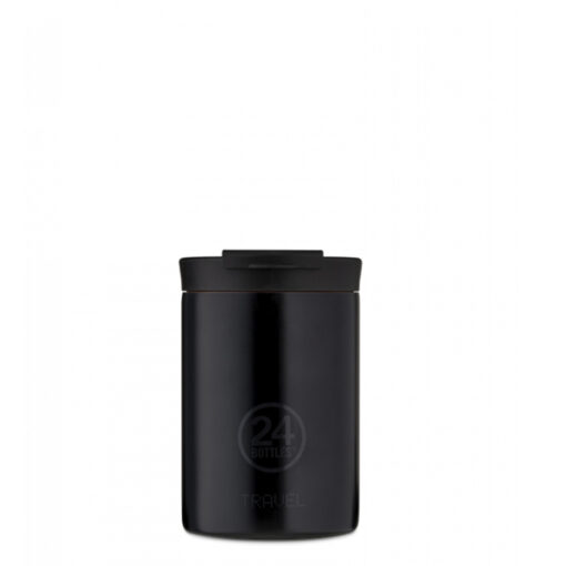 24Bottles Travel Tumbler Tuxedo Black 350ml