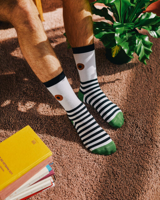 Eye Socks Brown - Image 3