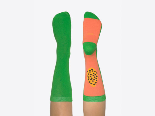Fruit Socks Papaya - Image 2