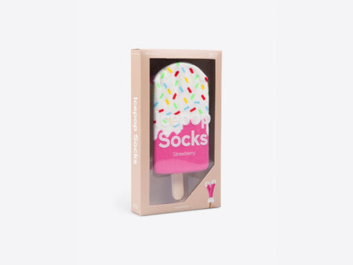 Icepop Socks Strawberry - Image 3