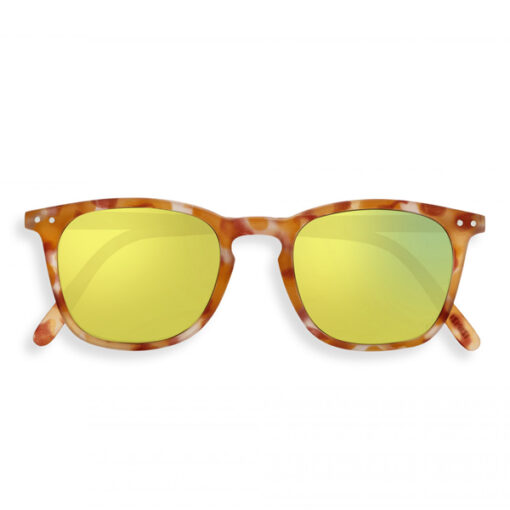 Izipizi #E SUN – Päikeseprillid Yellow Tortoise Mirror