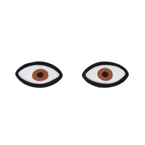 Eye Socks Brown
