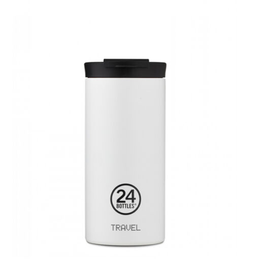 24Bottles Travel Tumbler Ice White 600ml