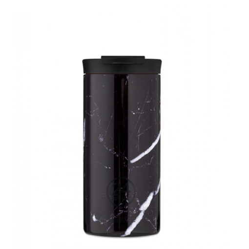 24Bottles Travel termoskruus Black Marble 600ml