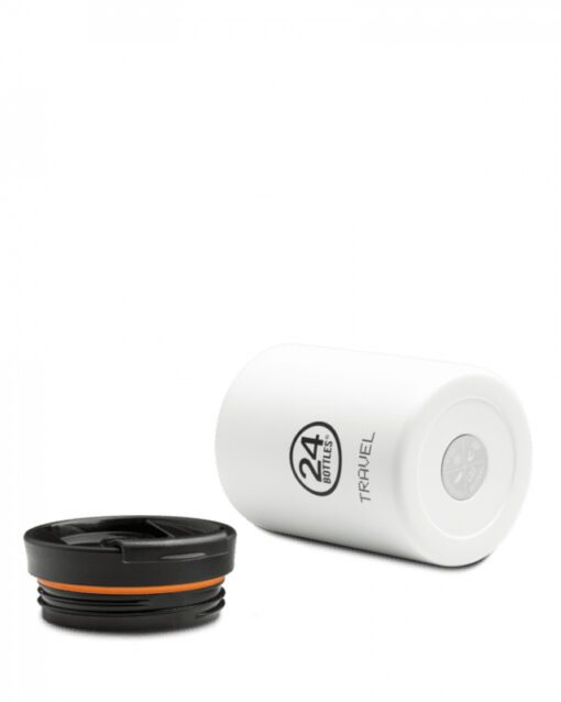 24Bottles Travel Tumbler Ice White 600ml - Image 2