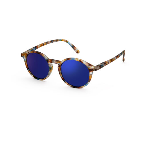 Izipizi #D SUN – Päikeseprillid Blue Tortoise Mirror - Image 2