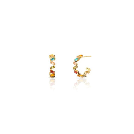 Aran Bird Gold Earrings