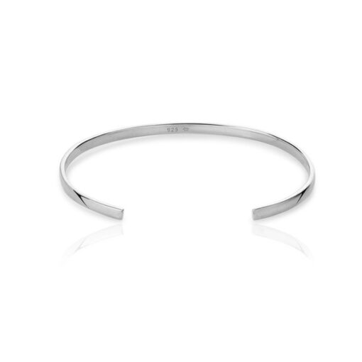 Aran Solid Silver Bracelet