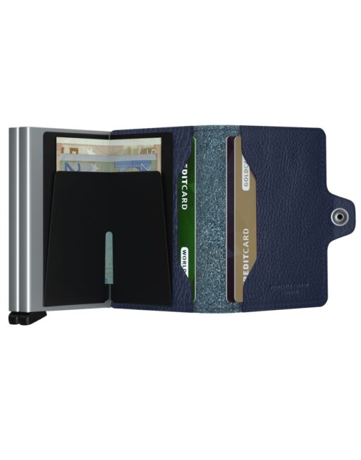 Secrid Twin Rahakott Veg Navy-Silver - Image 4
