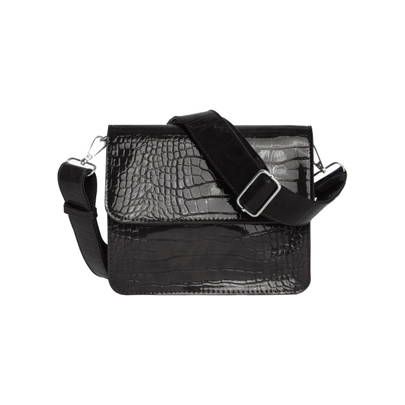 hvisk cayman shiny strap bag