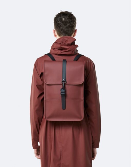 Rains Backpack Mini Maroon - Image 4