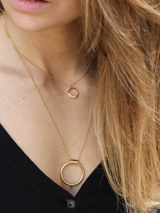 Aran Radiant Gold Necklace - Image 5