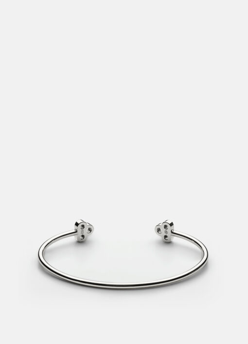 Skultuna Open Key Cuff Polished Steel - Image 2
