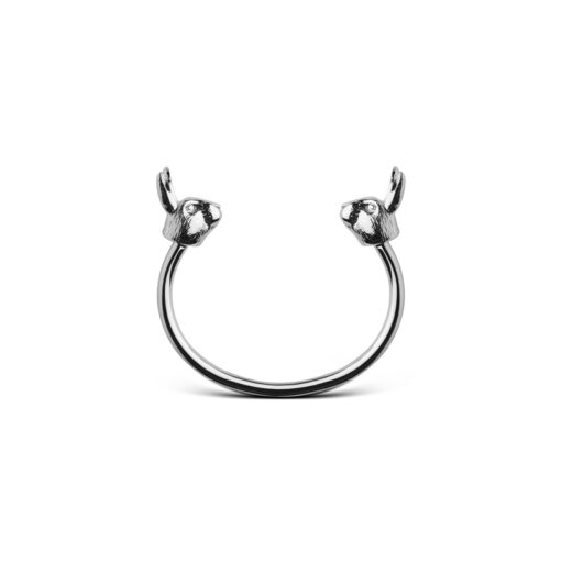 Skultuna Hare Cuff Polished Steel