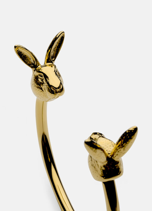 Skultuna Hare Cuff Gold Plated - Image 2