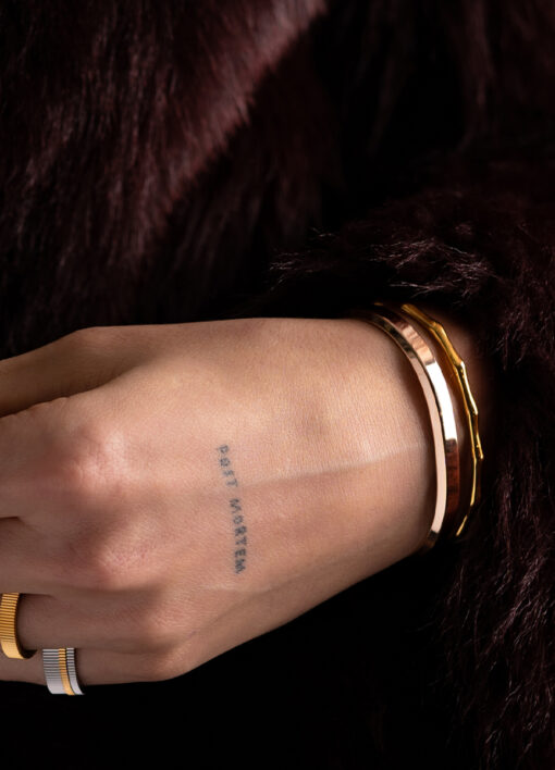 Skultuna Icon Cuff Rose Gold Plated - Image 4