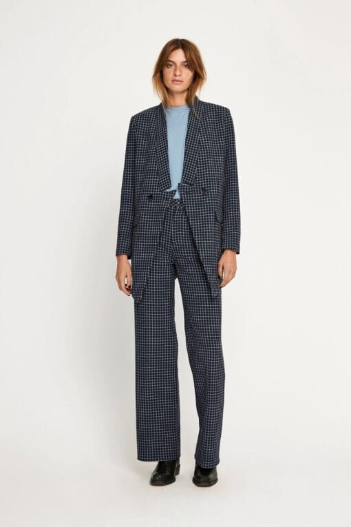 Won Hundred Christina Checked Blazer - Image 6