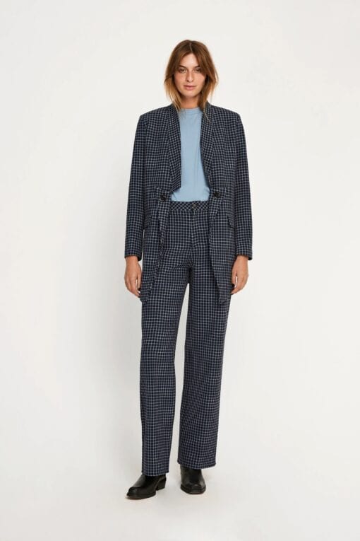Won Hundred Christina Checked Blazer - Image 5