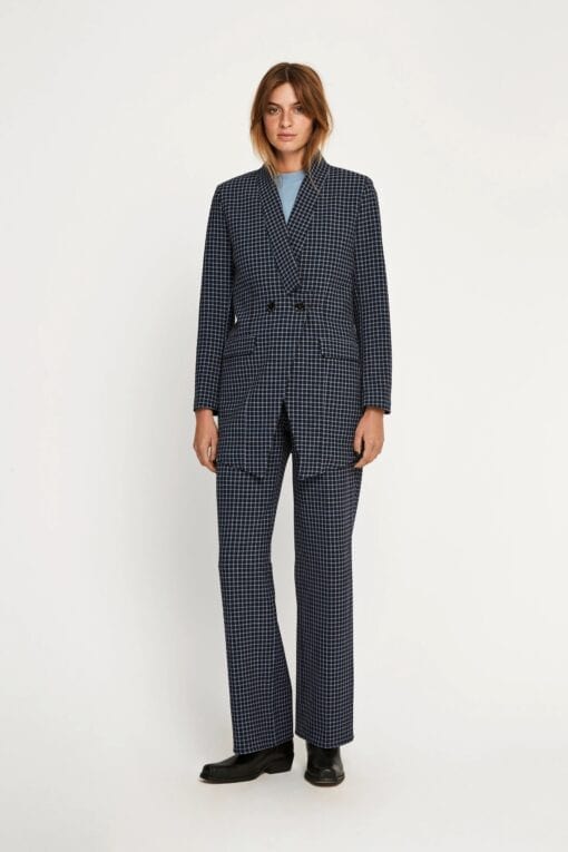 Won Hundred Christina Checked Blazer - Image 2