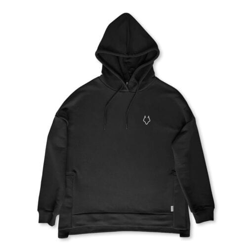 Kirju "Wolf" Hoodie Black - Image 8