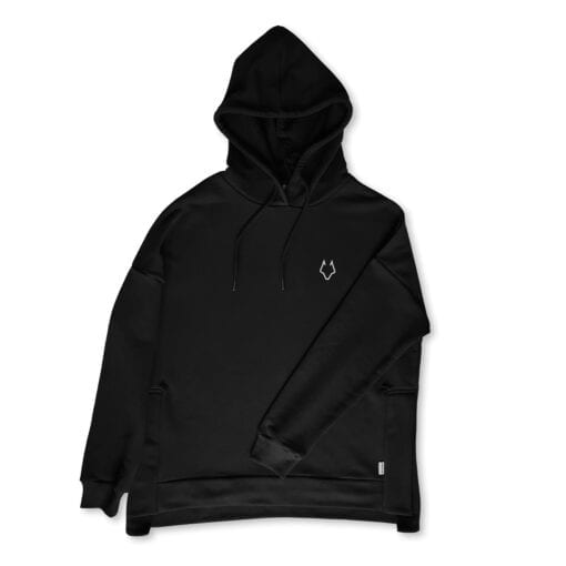 Kirju "Wolf" Hoodie Black - Image 7