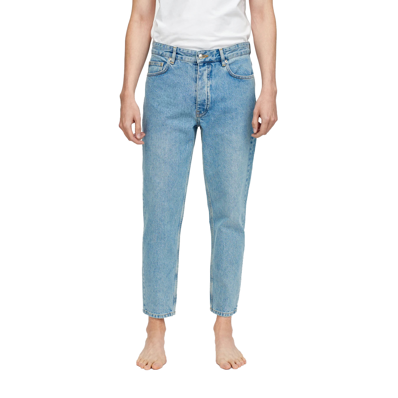 gips G Mange Won Hundred Ben Jeans Distressed Blue - TALI Concept Store