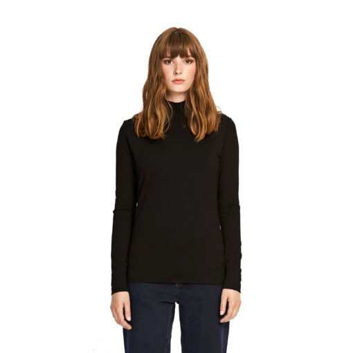 Won Hundred Roxy Turtleneck Top Black