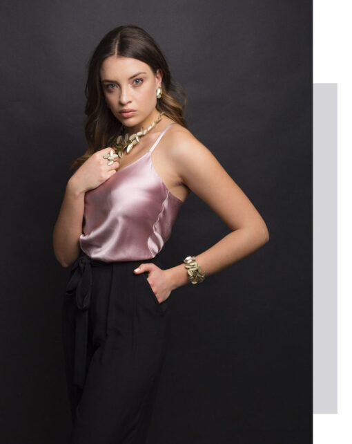 Maison 203 Leaves Necklace - Image 2