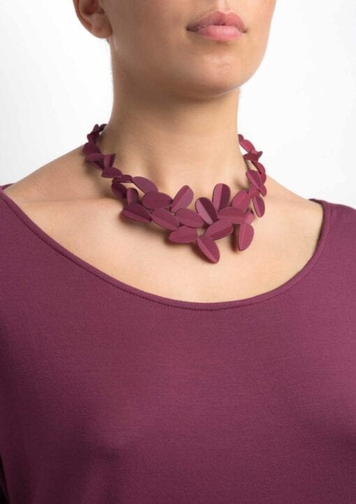 Maison 203 Leaves Necklace - Image 4