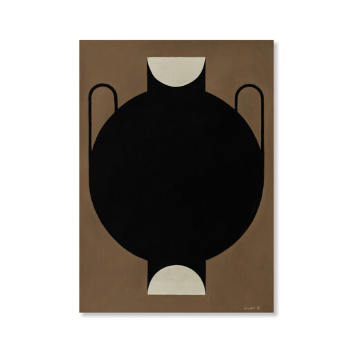 The Poster Club - Silhouette Of A Vase 11, 50x70