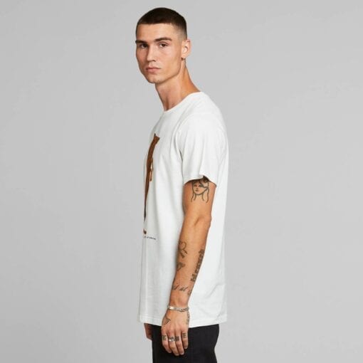 Dedicated T-shirt Stockholm Do Not Dance Off-White - Image 4