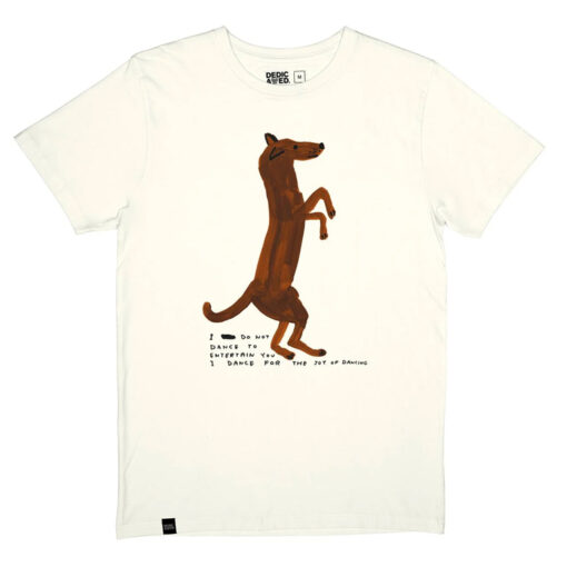 Dedicated T-shirt Stockholm Do Not Dance Off-White