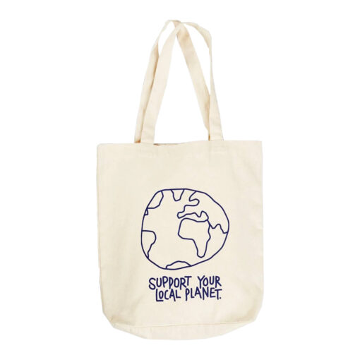 Dedicated Tote Bag Torekov Local Planet Off-White