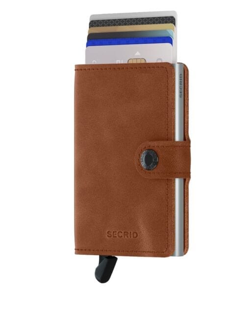 Secrid Mini Rahakott Vintage Cognac-Silver - Image 2
