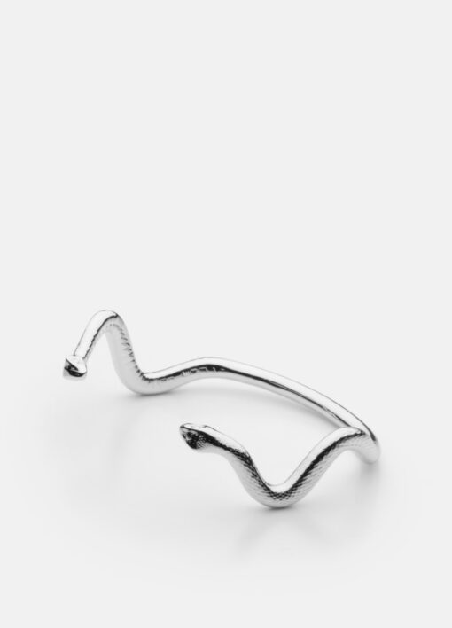 Skultuna Snake Cuff Polished Steel - Image 3
