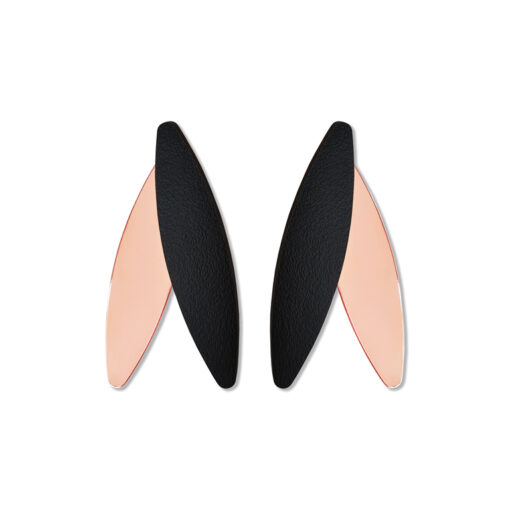 Chromophobia Earrings “Night Fly” Rose Gold