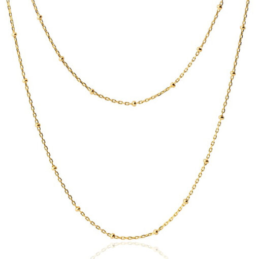 Aran Long kaelakee 925, kullatud 18K