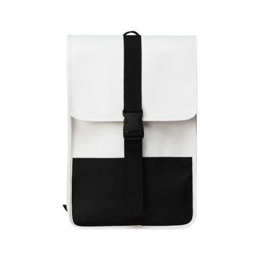 Rains Buckle Backpack Mini Off White