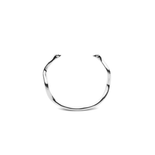 Skultuna Snake Cuff Polished Steel