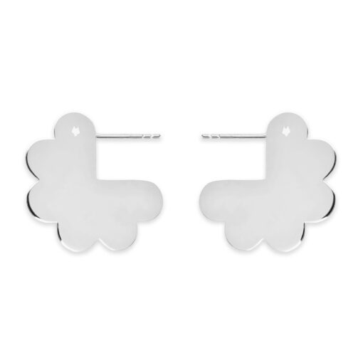 Kirju Clover Earrings Silver