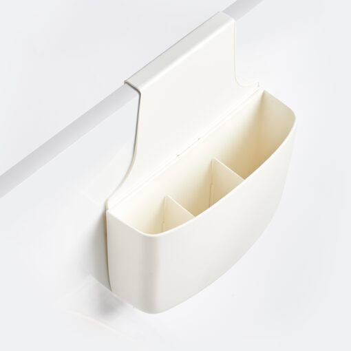 Utensil Holder With Hook White - Image 3