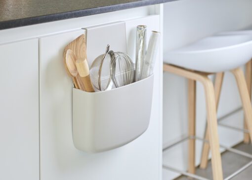 Utensil Holder With Hook Grey - Image 2