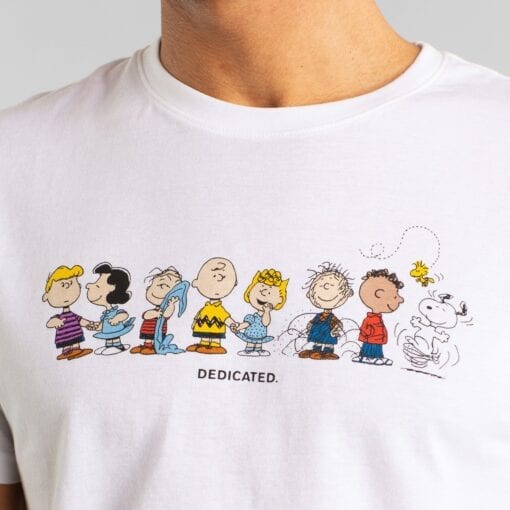 Dedicated T-shirt Stockholm Peanuts Crew White - Image 2