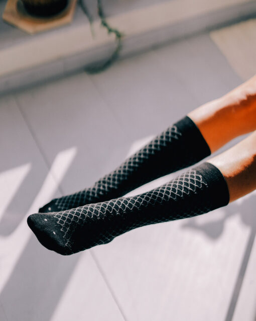 DOIY Fish Socks Black - Image 3