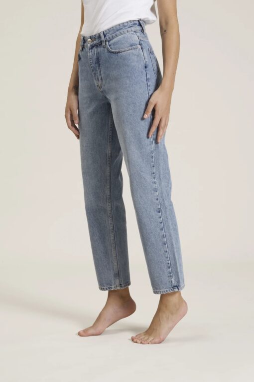 Won Hundred Pearl Jeans - Distressed Blue Italy - Image 5
