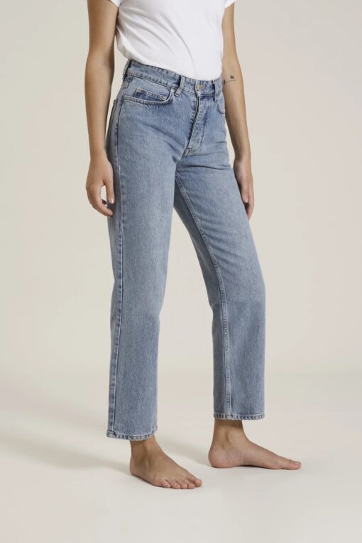 Won Hundred Pearl Jeans - Distressed Blue Italy - Image 4